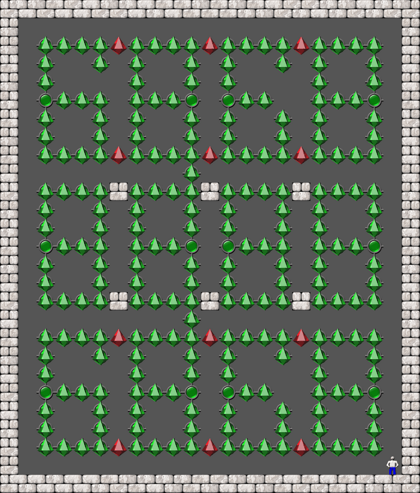 Sokoban Mass Remodel level 868